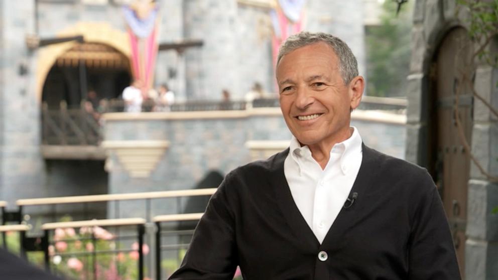 PHOTO: The Walt Disney Co. CEO Bob Iger speaks about the 70th anniversary of Disneyland in an interview that aired July 17, 2025, on "Good Morning America."