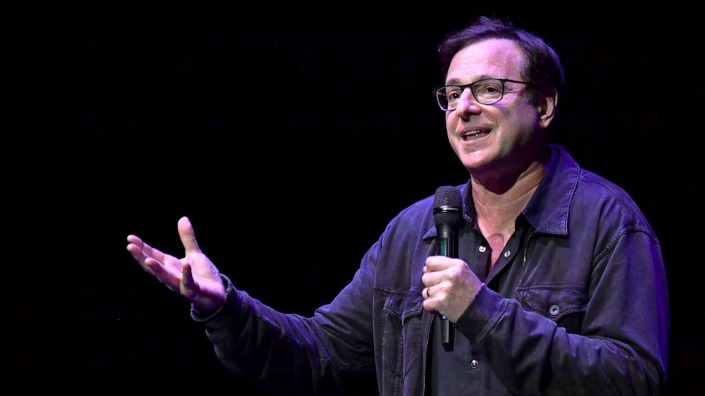 PHOTO: Bob Saget performs at Operation Comedy in Los Angeles, July 25, 2021.