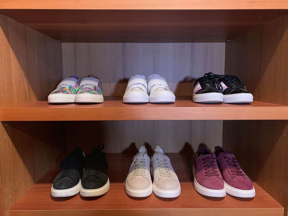 PHOTO: Bobbi Brown's swaps out high heels for sneakers.