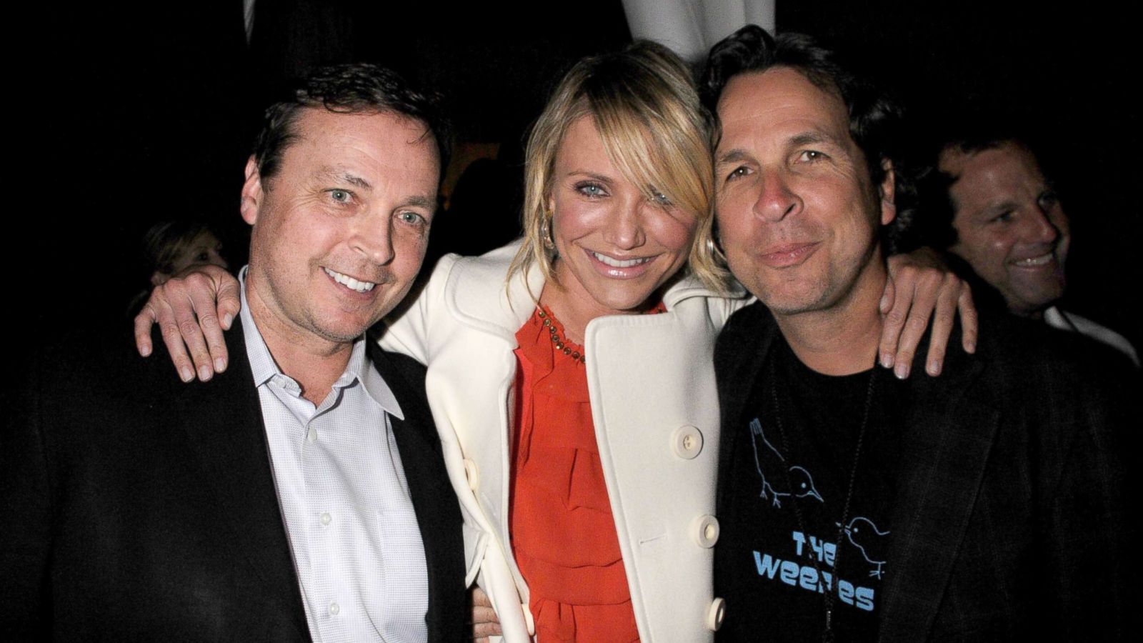 PHOTO: Director Bobby Farrelly, actress Cameron Diaz and director Peter Farrelly attend Spike TV's 2nd Annual Guys Choice Awards at Sony Studios, May 30, 2008, in Culver City, Calif.