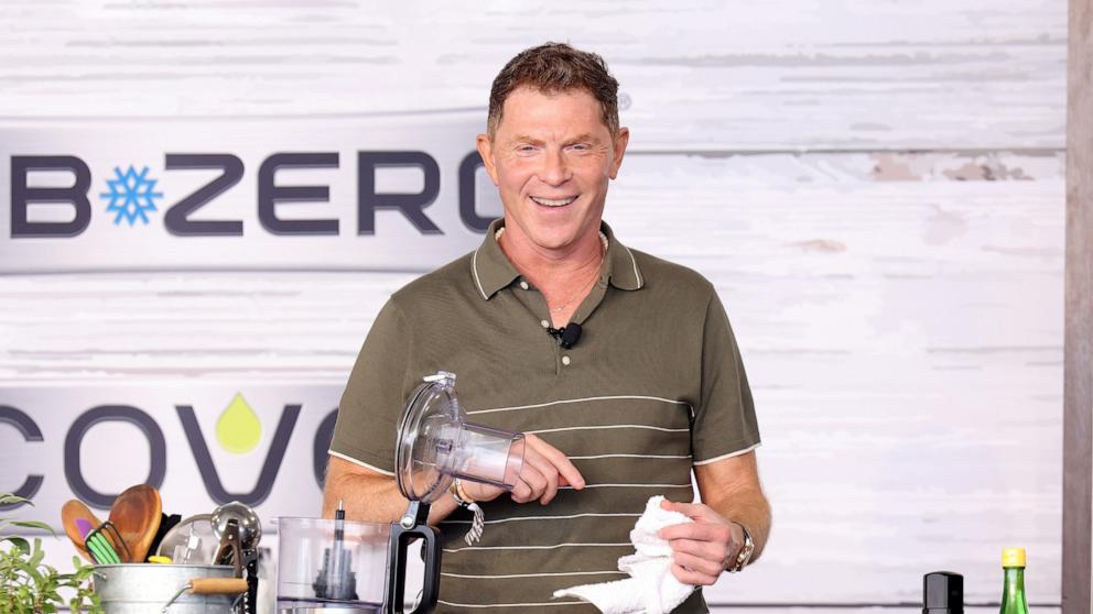 PHOTO: In this Feb. 25, 2024, file photo, Bobby Flay is seen during the 2024 South Beach Wine and Food Festival in Miami Beach, Fla.