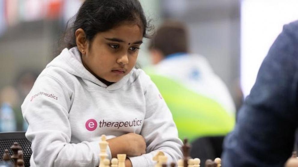 PHOTO: The prodigy reached the highest ranked position for a 8-year-old in history.