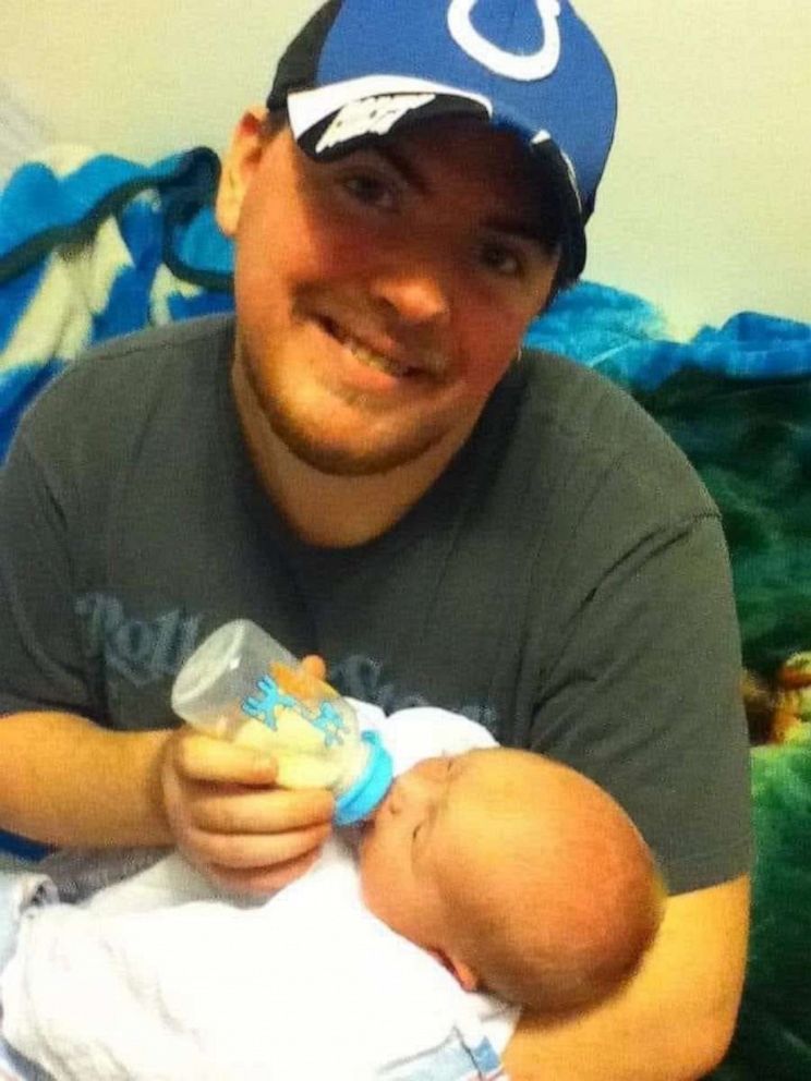 PHOTO: Matthew Boggs is pictured in this family photo with his son, Grayson.