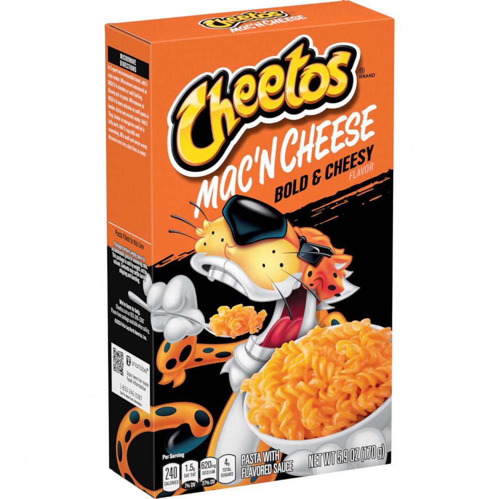 PHOTO: Cheetos Mac 'n Cheese delivers the same bold and intense flavor experience of regular Cheetos and comes in three varieties: Bold & Cheesy, Flamin' Hot and Cheesy Jalapeño.  