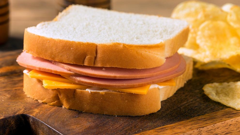PHOTO: Stock photo of a bologna sandwich.