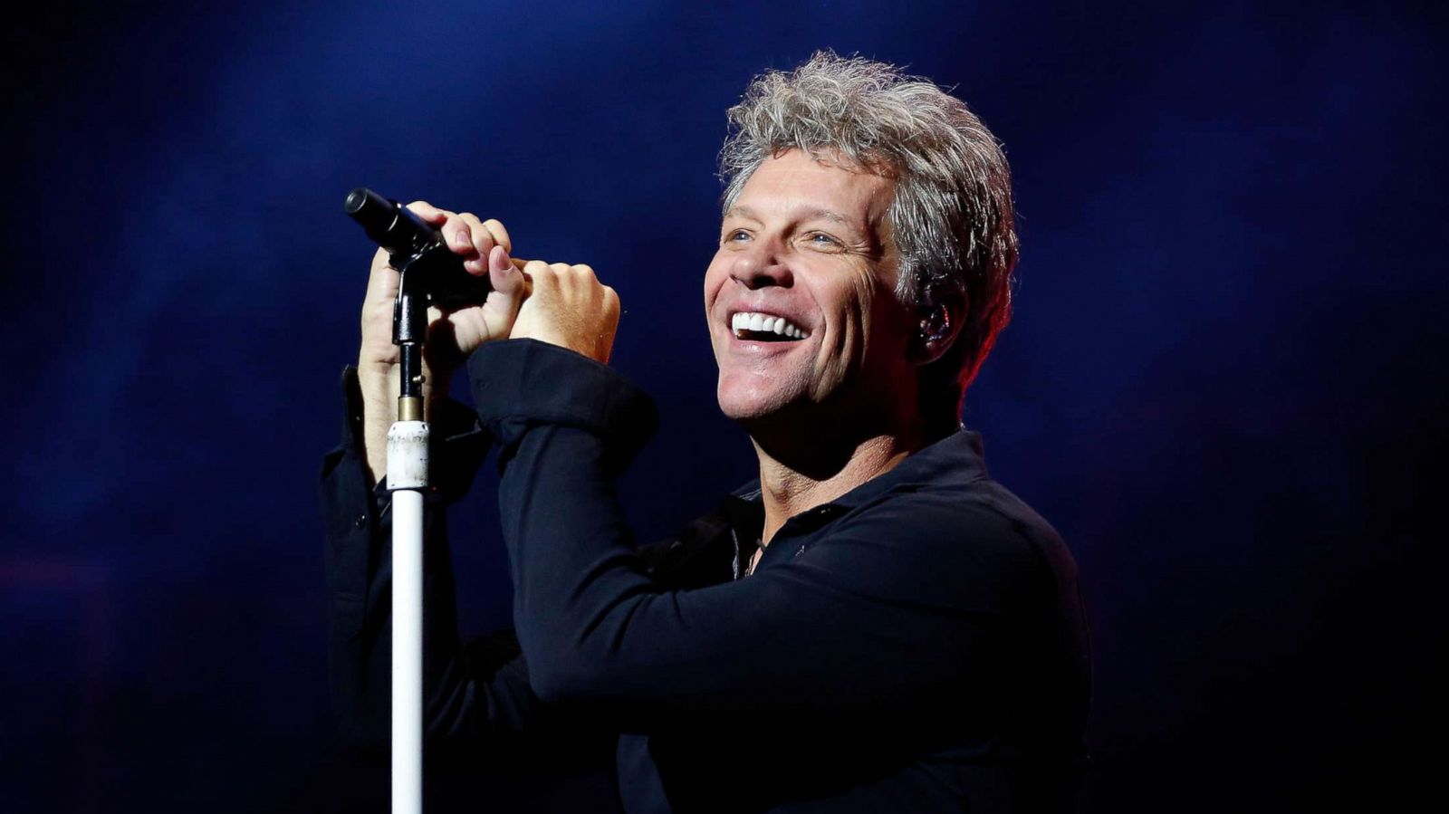 PHOTO: Jon Bon Jovi performs at The London Palladium on Oct. 10, 2016 in London.