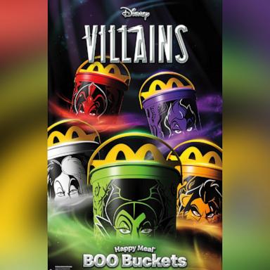 PHOTO: McDonald's boo buckets are back with a Disney Villains theme.