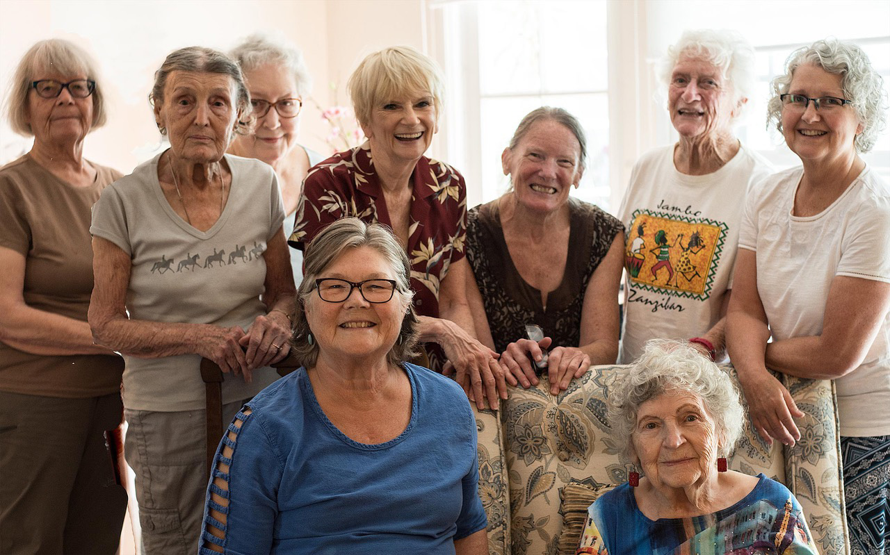 PHOTO: The Egg Heads Book Club in Long Beach, California, has met for over six decades.