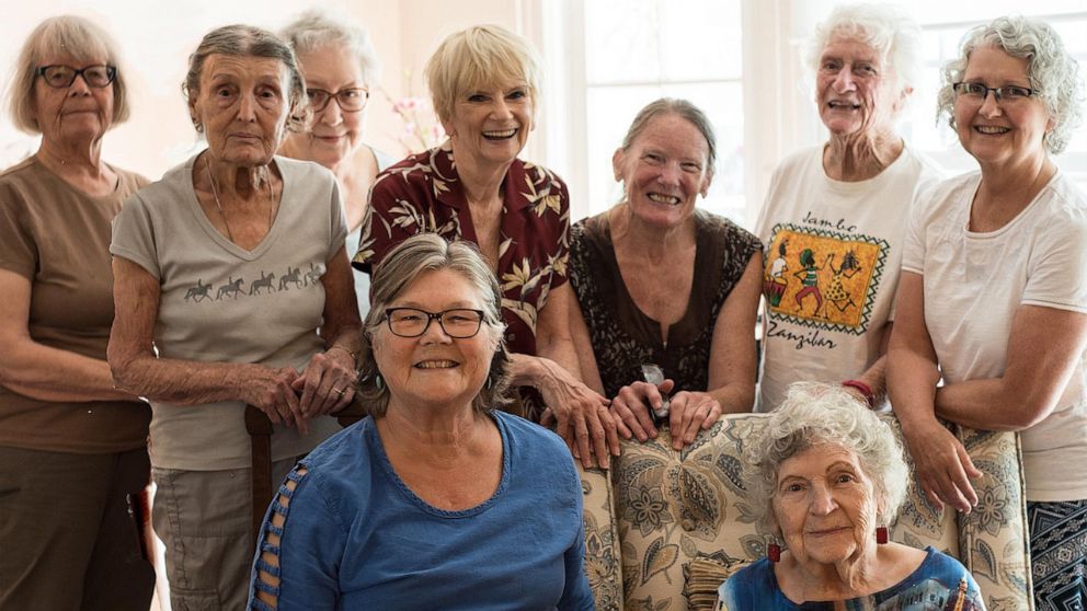 PHOTO: The Egg Heads Book Club in Long Beach, California, has met for over six decades.