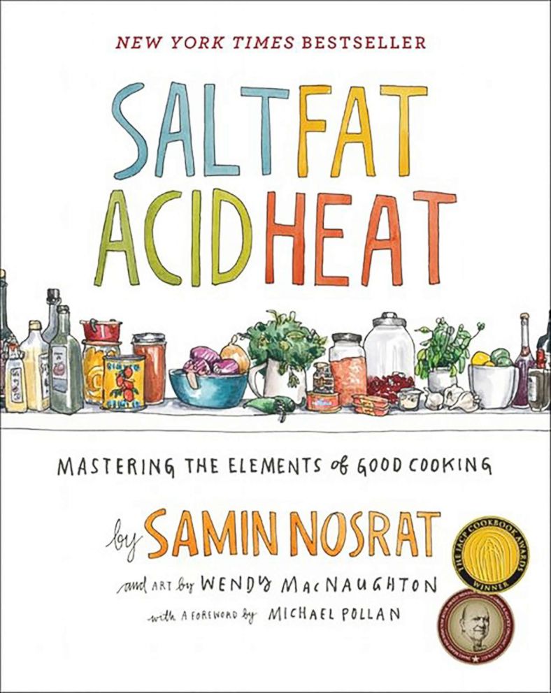 PHOTO: The book cover of Salt Acid Fat Heat is pictured.