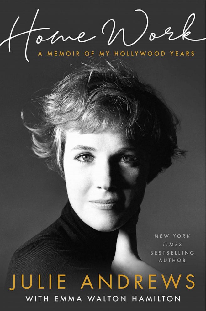 PHOTO: Julie Andrews' new book "Home Work A Memoir of My Hollywood Years."