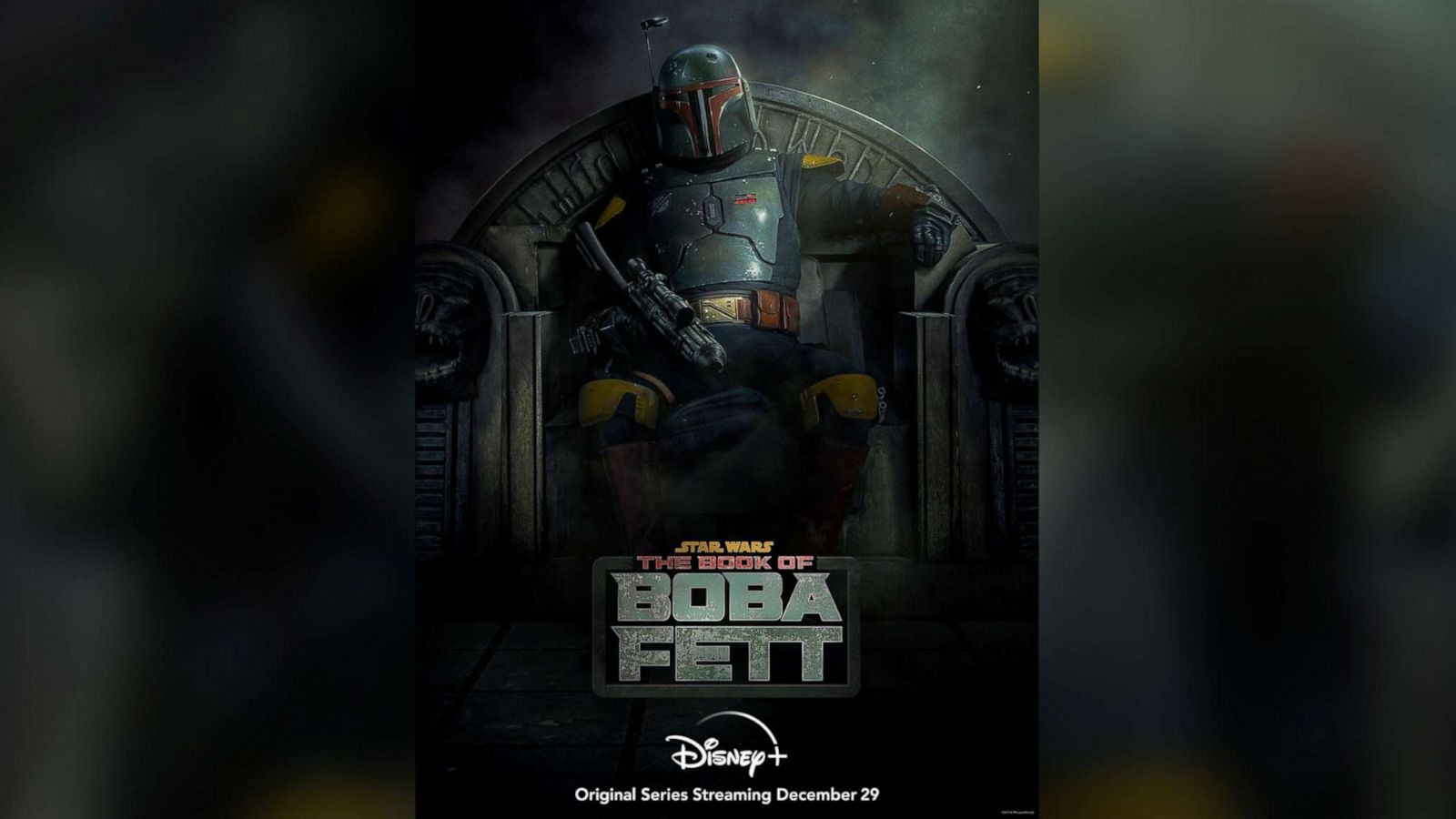 PHOTO: Cover art for the new Disney+ series, "The Book of Boba Fett."