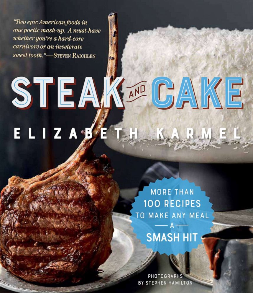 PHOTO: Chef Elizabeth Karmel is out with a new book, "Steak and Cake" from Workman Publishing. 