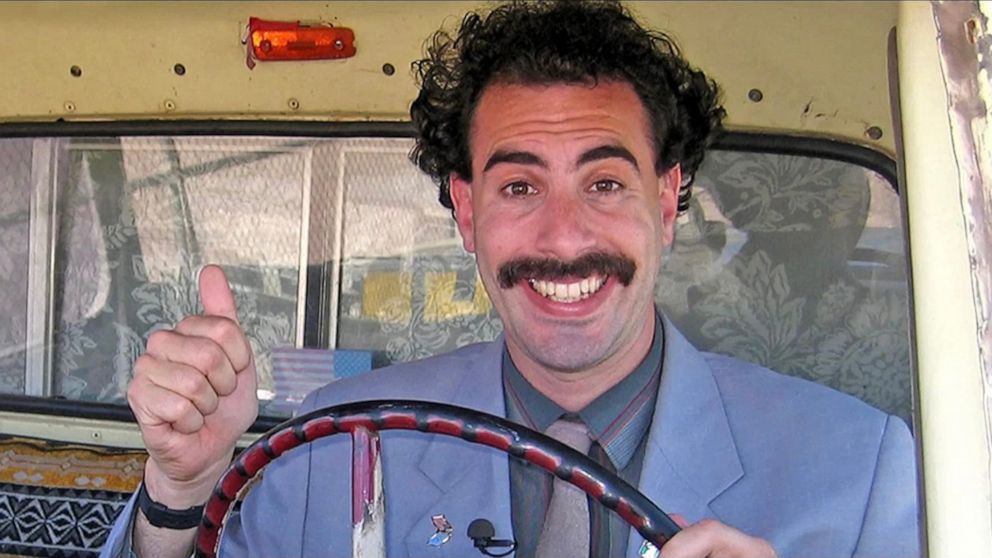 PHOTO: Sacha Baron Cohen in a scene from "Borat Subsequent Moviefilm: Delivery of Prodigious Bribe to American Regime for Make Benefit Once Glorious Nation of Kazakhstan."