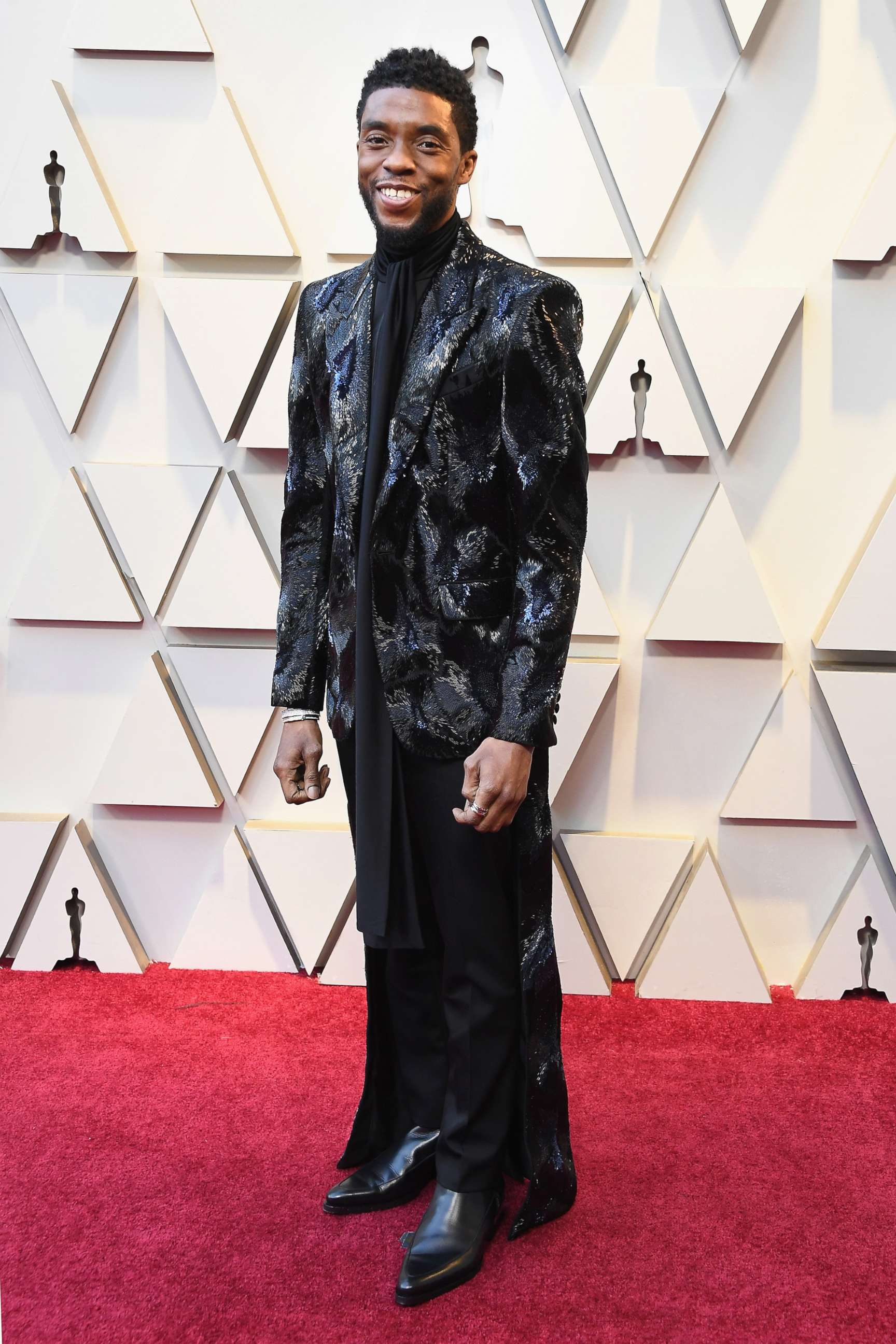 PHOTO: Chadwick Boseman attends the 91st Annual Academy Awards at Hollywood and Highland on Feb. 24, 2019, in Hollywood, Calif.