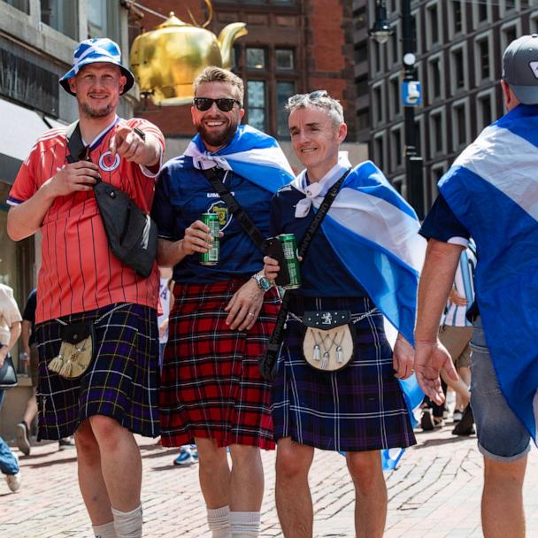 Scotland's 'Tartan Army' soccer fans donate $15K to fund children's education, support underprivileged students
