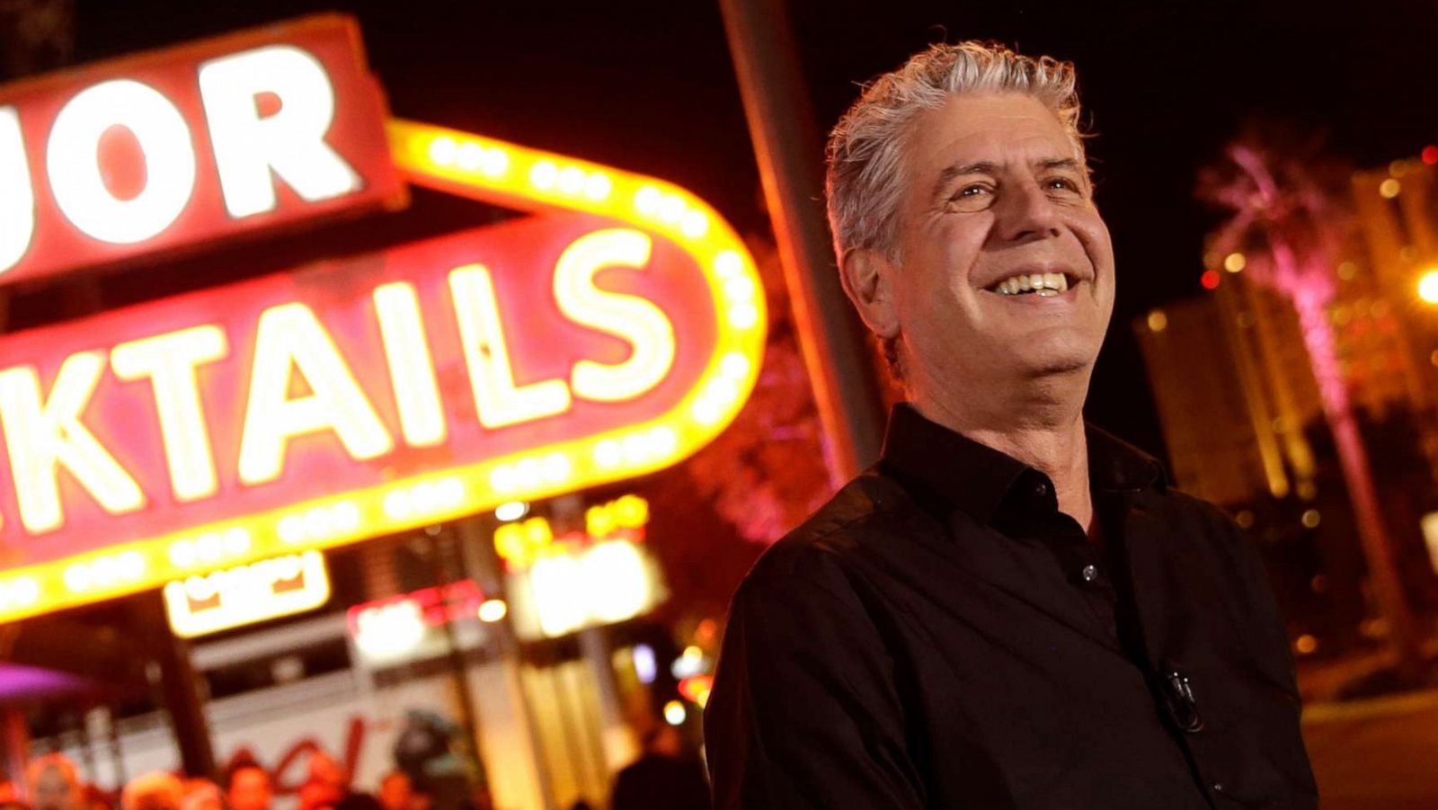 PHOTO: Anthony Bourdain attends "Parts Unknown Last Bite" Live CNN Talk Show hosted by Anthony Bourdain at Atomic Liquors on November 10, 2013 in Las Vegas, Nevada.