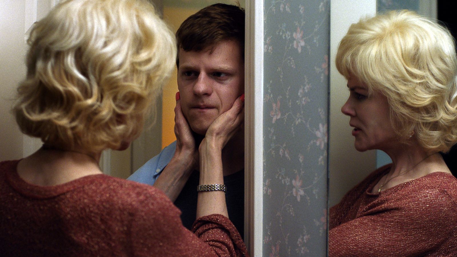 PHOTO: Lucas Hedges and Nicole Kidman in a scene from "Boy Erased."