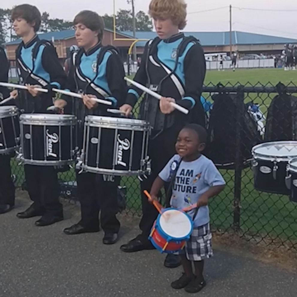 VIDEO: 4-year-old's jaw-dropping drum skills viewed by millions on Facebook 