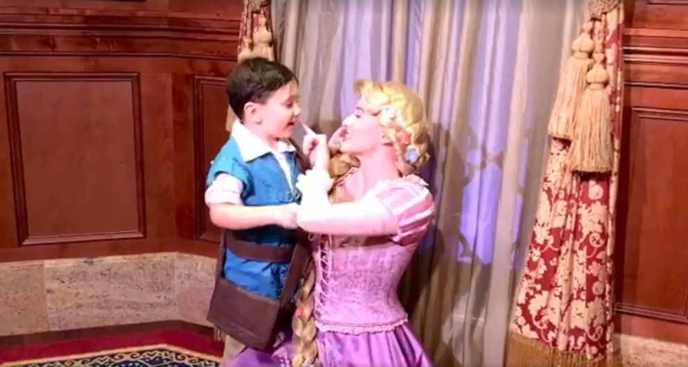 PHOTO: Jackson Coley, also known as Jack Jack, visited Walt Disney World for two weeks where he met Rapunzel.