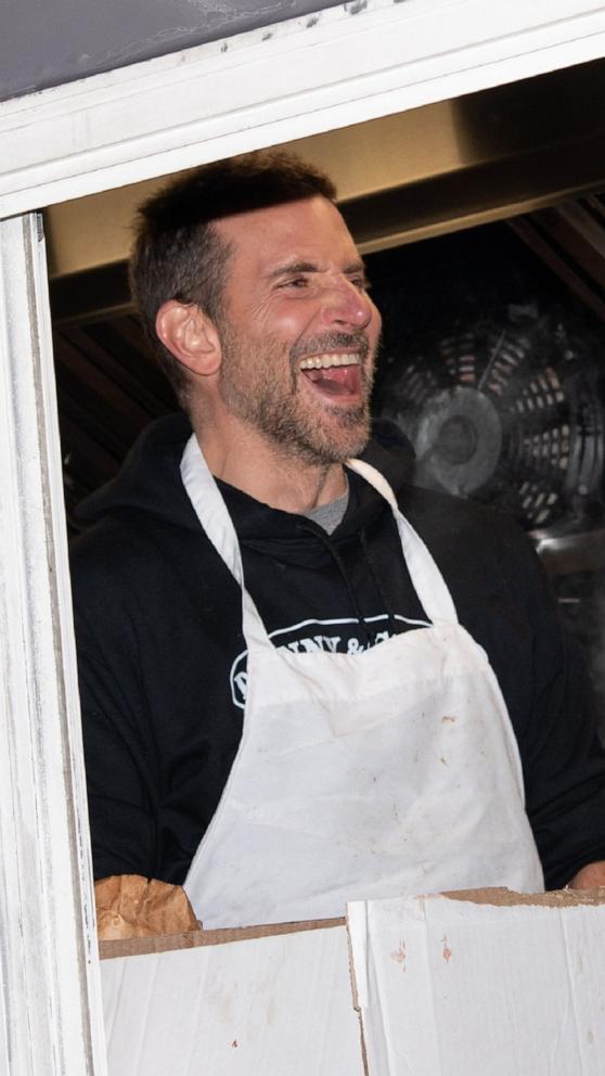 VIDEO: Bradley Cooper spotted cooking up cheesesteaks at NYC food pop-up