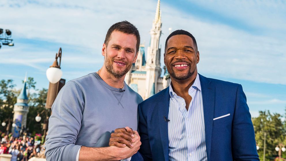 PHOTO: New England Patriots quarterback Tom Brady opens up in an interview with ABC News' Michael Strahan at Walt Disney World. 
