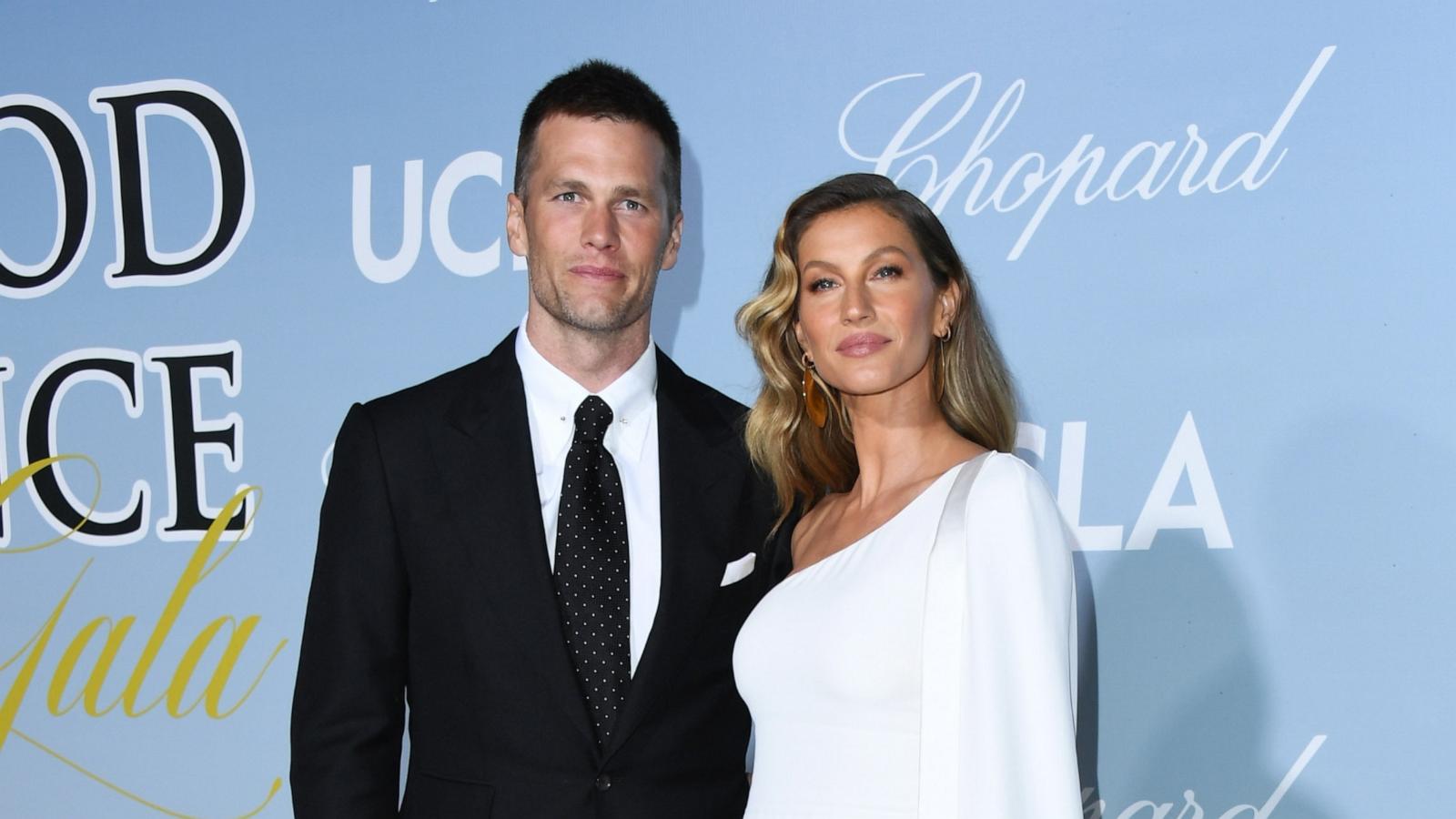 PHOTO: Tom Brady and Gisele Bundchen attend the 2019 Hollywood For Science Gala at Private Residence on February 21, 2019 in Los Angeles.