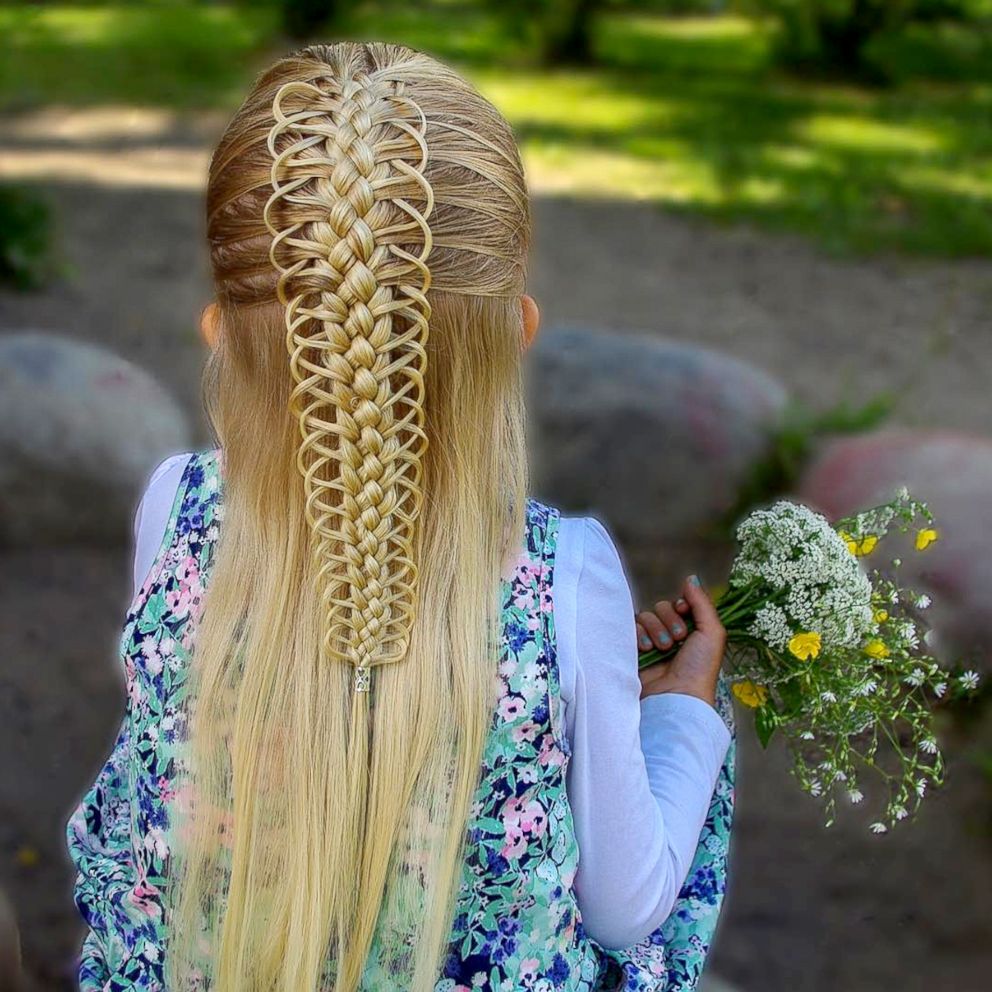 VIDEO: This mom goes above and beyond to braid her daughters' hair