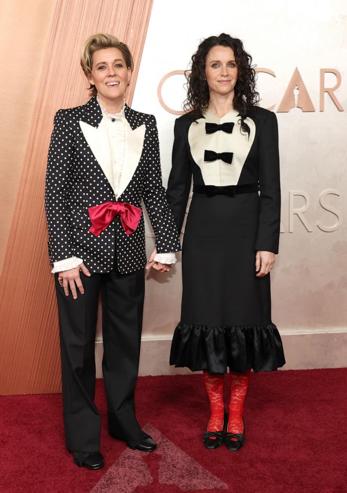 PHOTO: Brandi Carlile and Catherine Carlile attend the 97th Annual Oscars, March 2, 2025 in Los Angeles.