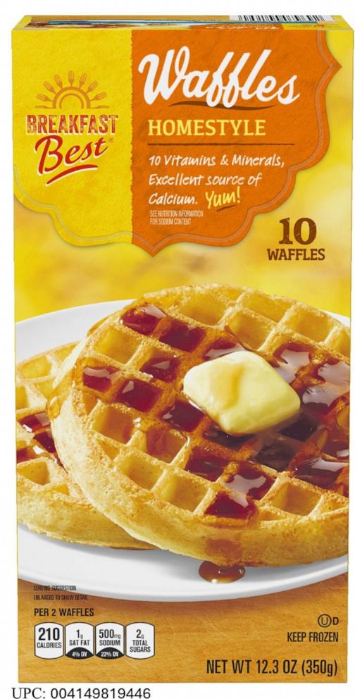 PHOTO: TreeHouse Foods voluntarily recalled multiple brands of frozen waffles sold in the U.S. and Canada.