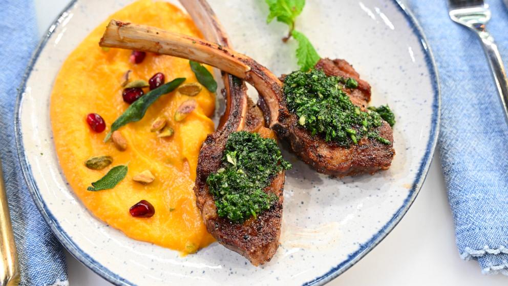 Celebrate the holidays with chef Bren Herrera's delicious lamb chops