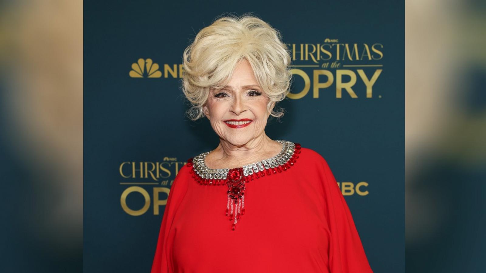 PHOTO: Brenda Lee is seen on the red carpet for "Christmas at the Opry" at Grand Ole Opry House, Oct. 3, 2023, in Nashville, Tenn.