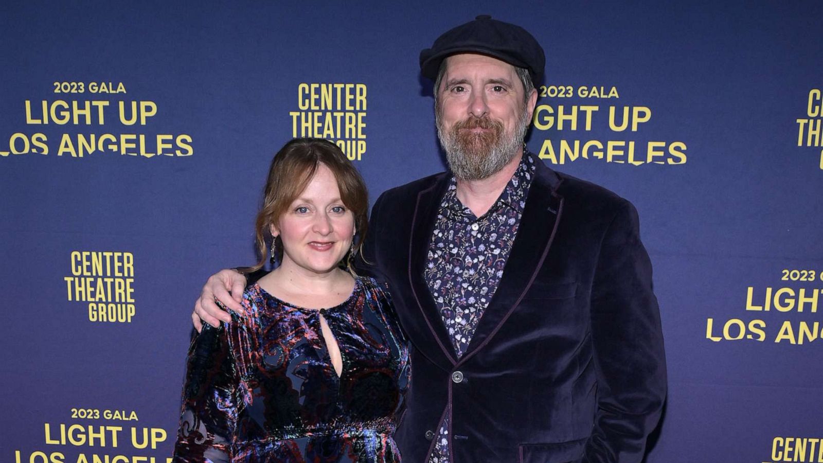 PHOTO: In this April 15, 2023, file photo, Shannon Nelson and Brendan Hunt attend an event in Los Angeles.