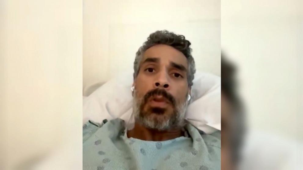 PHOTO: Brent Slough is speaking out from his hospital bed as he recovers from a summer vacation incident that nearly killed him.