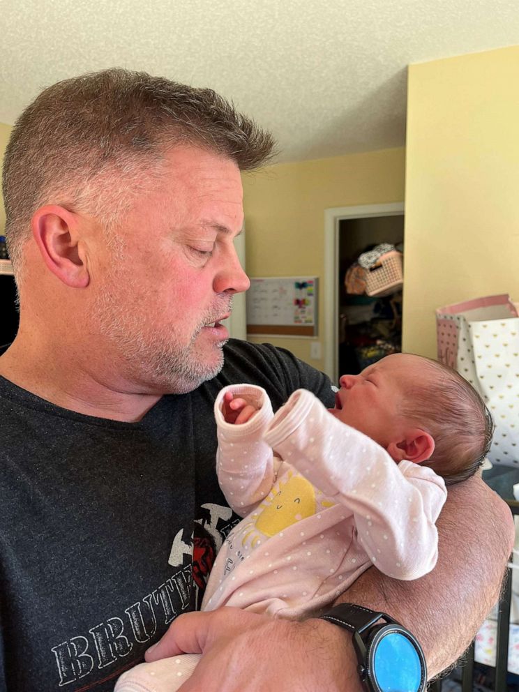 PHOTO: Bret Langston says his granddaughter Adalynn is "perfect" and that he is "overjoyed" to welcome her into the family.