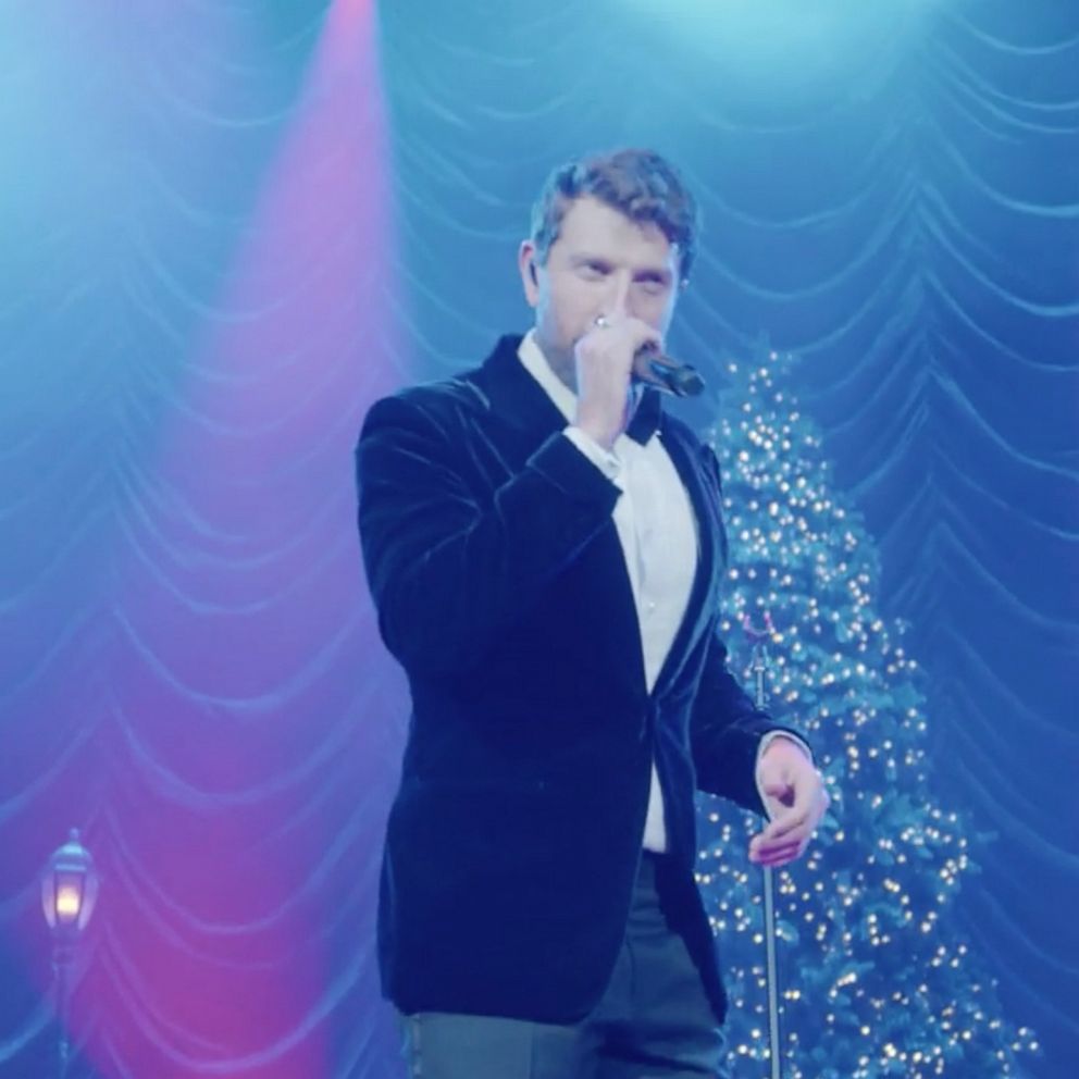 Brett Eldredge takes us behind the scenes of his holiday 'Glow Live