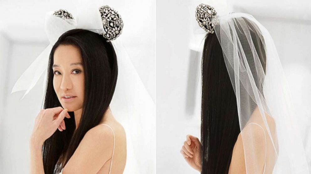 PHOTO: Vera Wang's bridal-inspired Minnie Mouse ear headband for the Disney Parks Designer Collection. 