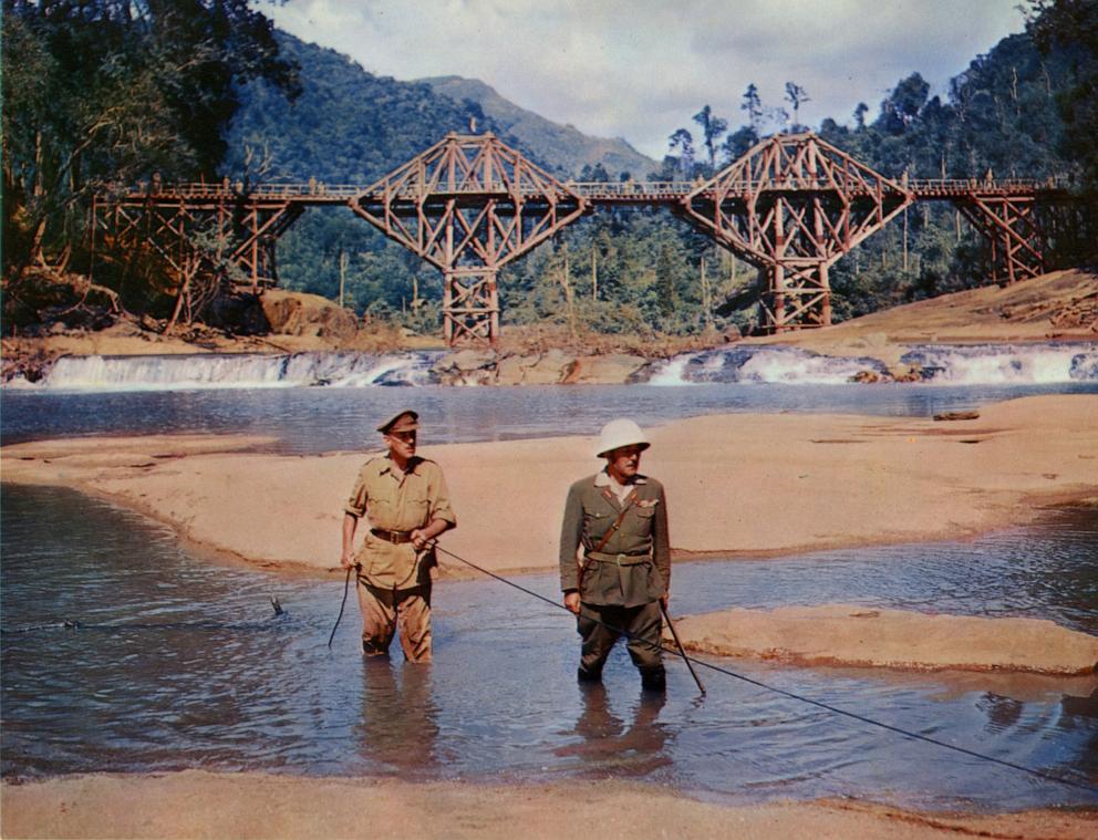 PHOTO: Scene from "Bridge on the River Kwai."