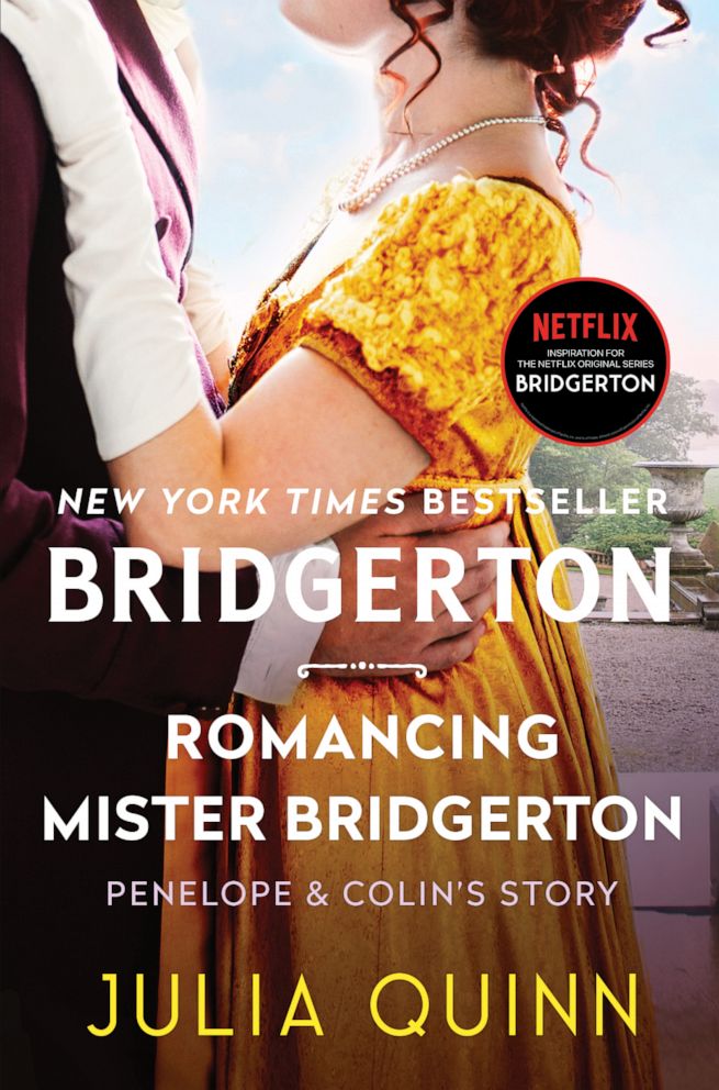 PHOTO: New cover for Julia Quinn's novel "Romancing Mr. Bridgerton" available May 25, 2021.