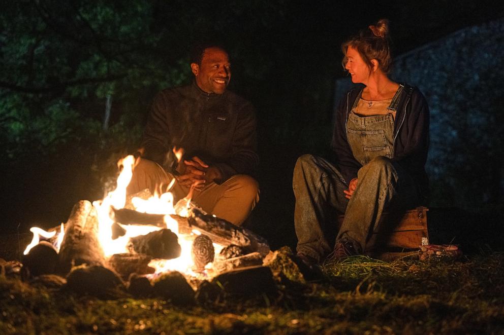 PHOTO: Chiwetel Ejiofor and Renée Zellweger in a still from "Bridget Jones: Mad About the Boy."