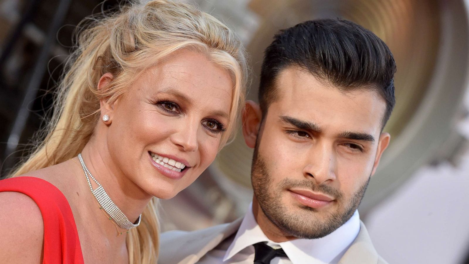 PHOTO: Britney Spears and Sam Asghari attend Sony Pictures' "Once Upon a Time ... in Hollywood" Los Angeles Premiere, July 22, 2019, in Hollywood, Calif.