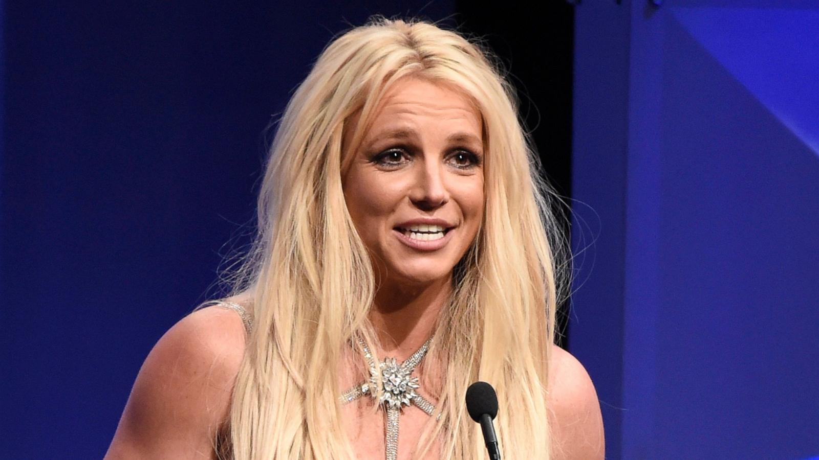PHOTO: Britney Spears accepts the Vanguard award at the 29th annual GLAAD Media Awards at the Beverly Hilton Hotel in Beverly Hills, Calif., April 12, 2018.