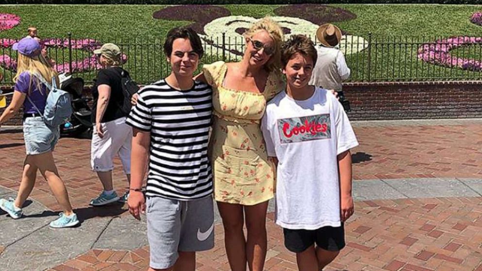 PHOTO: Britney Spears posted this photo to her Instagram account from her visit to Disneyland.