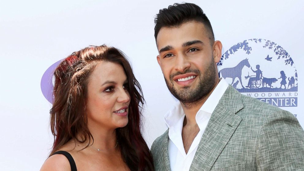 PHOTO: Britney Spears and Sam Asghari attend the 2019 Daytime Beauty Awards at The Taglyan Complex, Sept. 20, 2019, in Los Angeles.