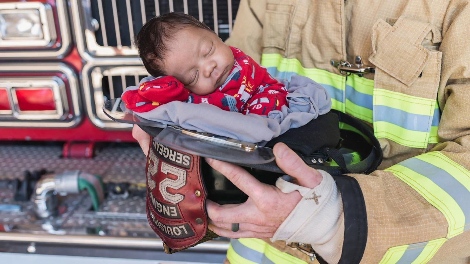 PHOTO: Samuel Tyler was left at a fire station shortly after his birth and then adopted by Chris and Brittany Tyler.