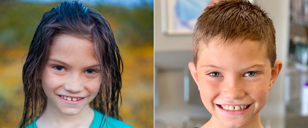 9 year old boy grew his hair for 2 years and donated it to kids in