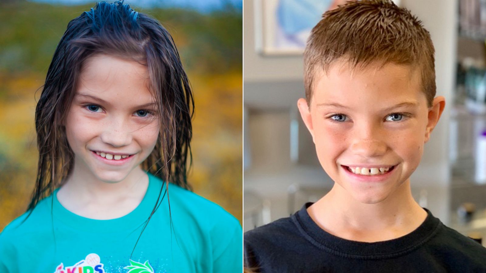 9 year old boy grew his hair for 2 years and donated it to kids in