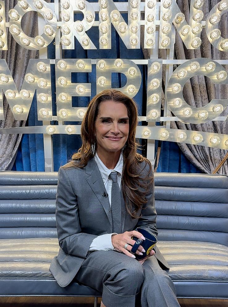 PHOTO: GMA's "Ask Me Anything" interview with Brooke Shields, Jan. 13.