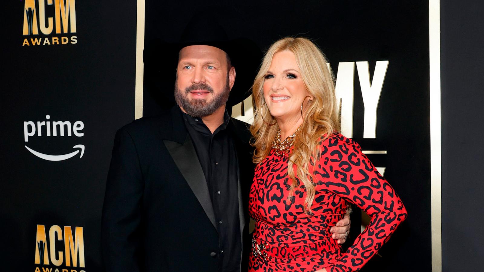 PHOTO: Garth Brooks and Trisha Yearwood attend the 58th Academy Of Country Music Awards at The Ford Center at The Star on May 11, 2023 in Frisco, Texas.