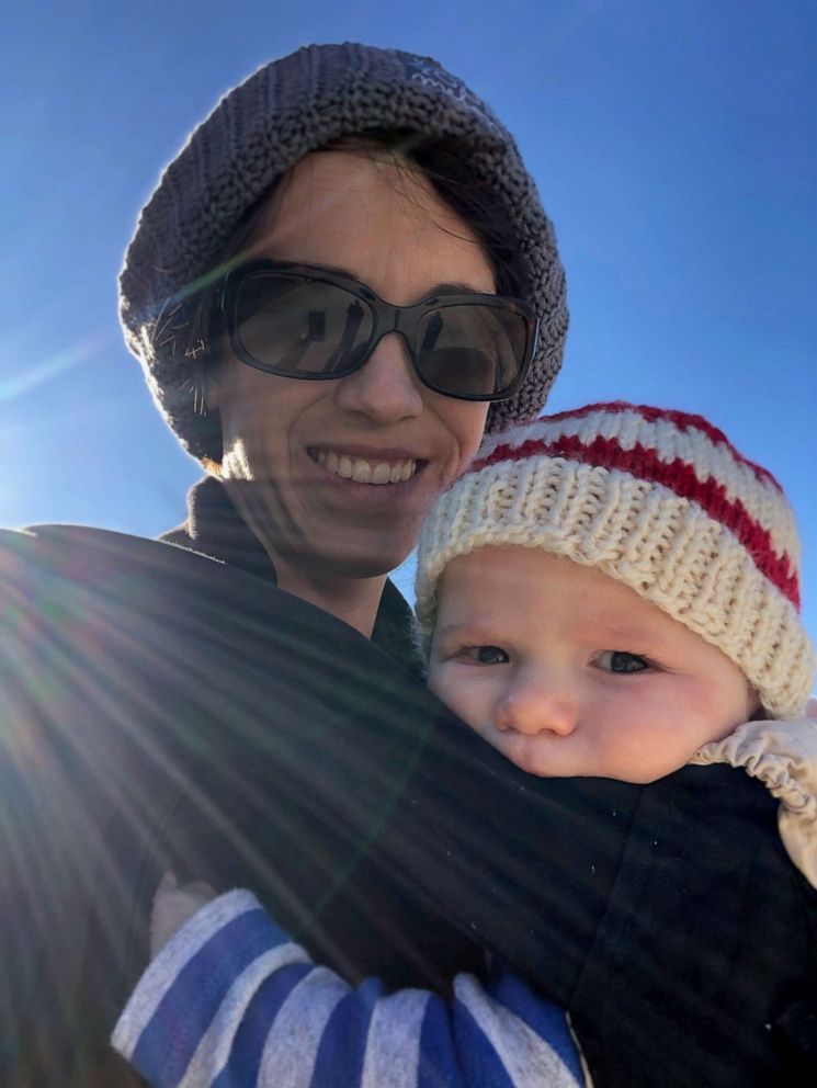 PHOTO: Angie Rush of Atlanta, Georgia, is seen in an undated photo with her son Carter, 7 months. Carter and his two brothers were diagnosed with the same type of cancer all within a few years.